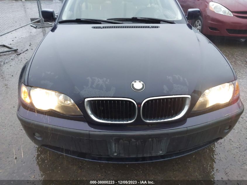 2003 BMW 325Xi VIN: WBAEU33433PH90691 Lot: 38000223