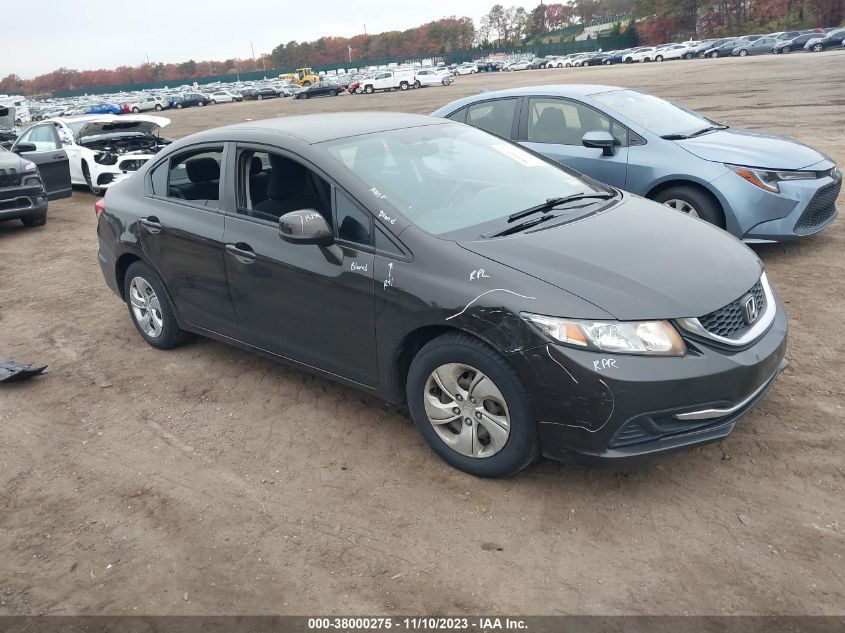 2013 Honda Civic Lx VIN: 2HGFB2F51DH577979 Lot: 38000275