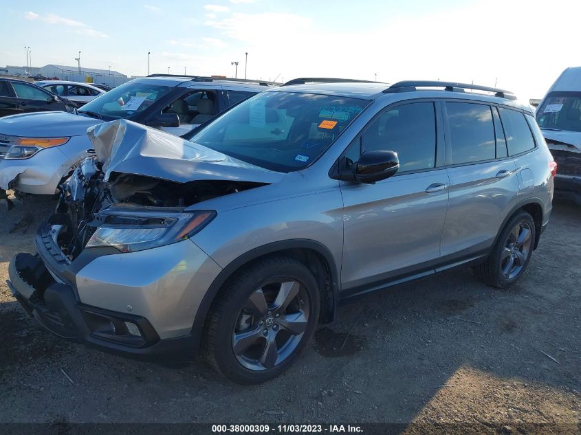 2020 Honda Passport 2Wd Touring VIN: 5FNYF7H95LB000031 Lot: 38000309