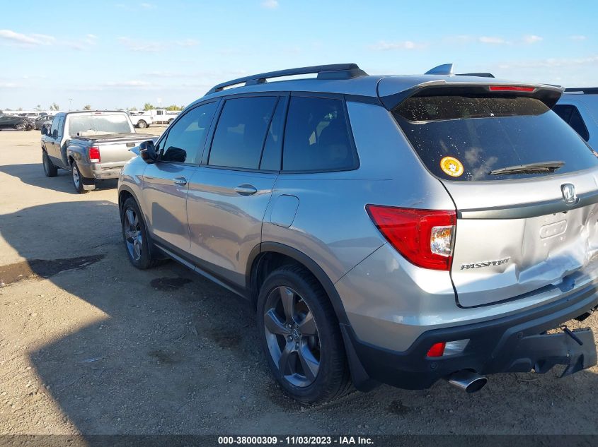 2020 Honda Passport 2Wd Touring VIN: 5FNYF7H95LB000031 Lot: 38000309