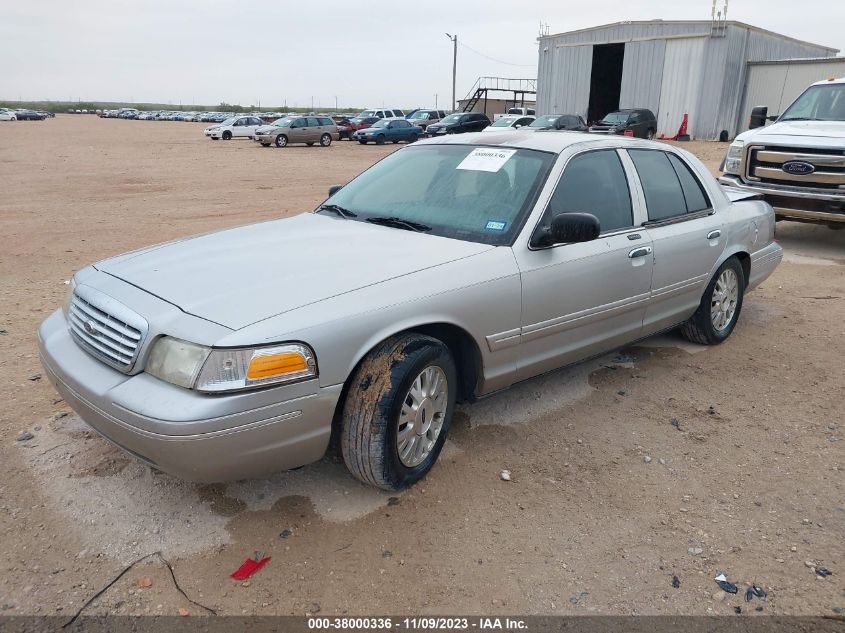 2004 Ford Crown Victoria Lx VIN: 2FAFP74W34X125083 Lot: 38000336