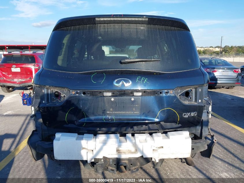 2019 Infiniti Qx80 Luxe VIN: JN8AZ2NE1K9235598 Lot: 38000419