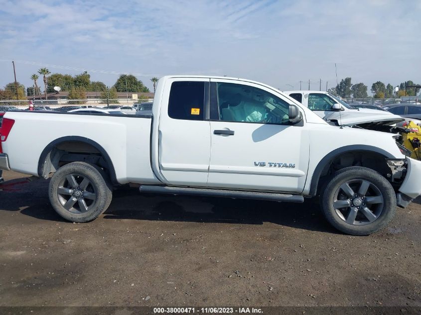 1N6AA0CC3FN506454 2015 Nissan Titan Sv