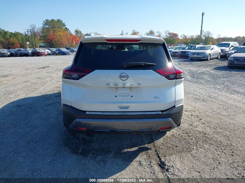 2023 Nissan Rogue Sl Fwd VIN: 5N1BT3CA6PC750903 Lot: 38000555