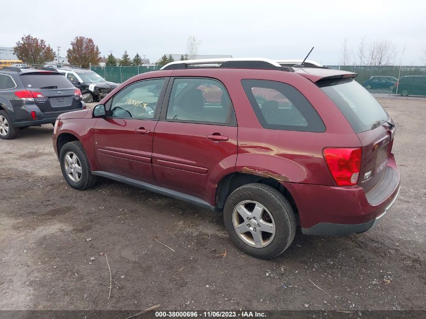 2007 Pontiac Torrent VIN: 2CKDL63F876073641 Lot: 38000696