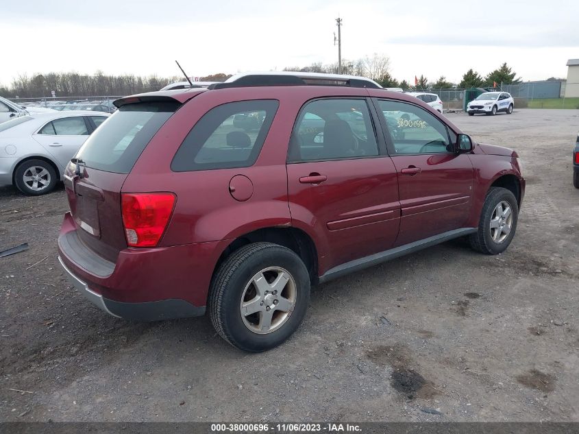 2007 Pontiac Torrent VIN: 2CKDL63F876073641 Lot: 38000696