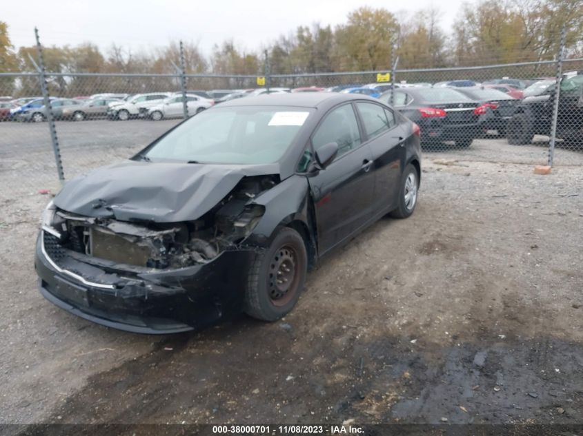 2018 Kia Forte Lx VIN: 3KPFL4A74JE227298 Lot: 38000701