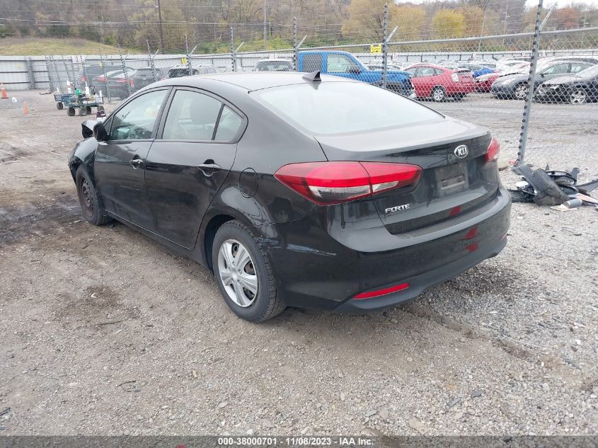 2018 Kia Forte Lx VIN: 3KPFL4A74JE227298 Lot: 38000701