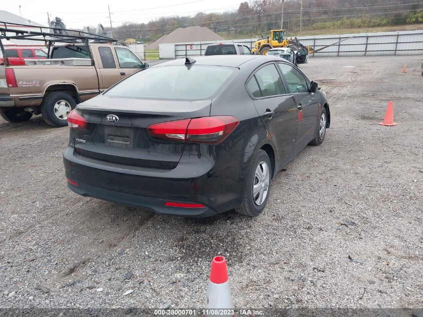 2018 Kia Forte Lx VIN: 3KPFL4A74JE227298 Lot: 38000701