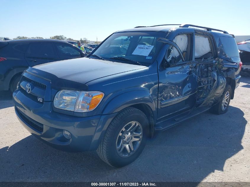 2007 Toyota Sequoia Sr5 V8 VIN: 5TDZT34A97S295206 Lot: 38001307