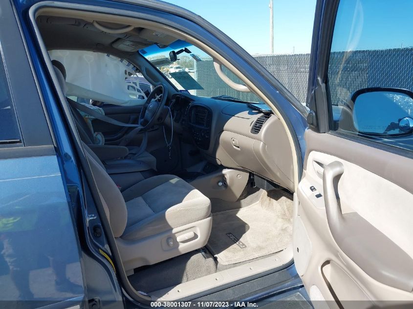 2007 Toyota Sequoia Sr5 V8 VIN: 5TDZT34A97S295206 Lot: 38001307