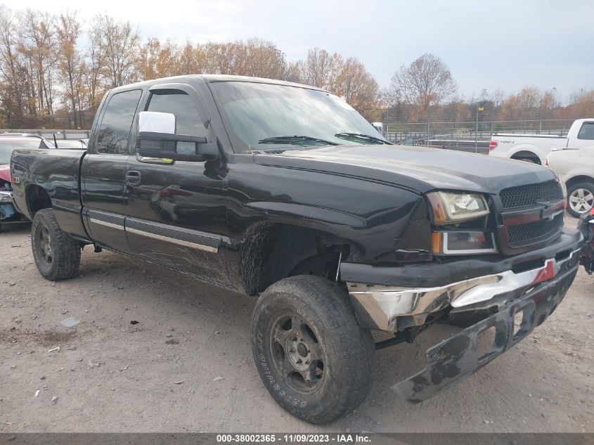 2003 Chevrolet Silverado 1500 Ls VIN: 1GCEK19T33E160027 Lot: 38002365