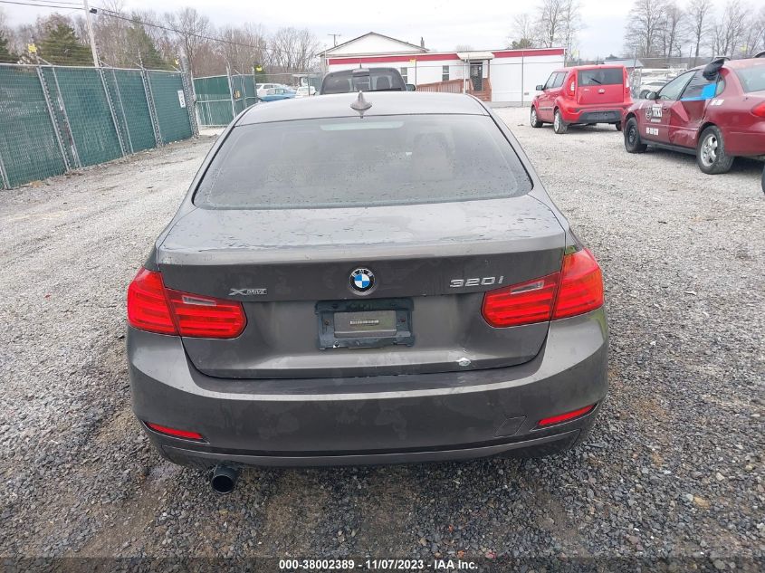 2014 BMW 320I xDrive VIN: WBA3C3G56ENR25140 Lot: 38002389