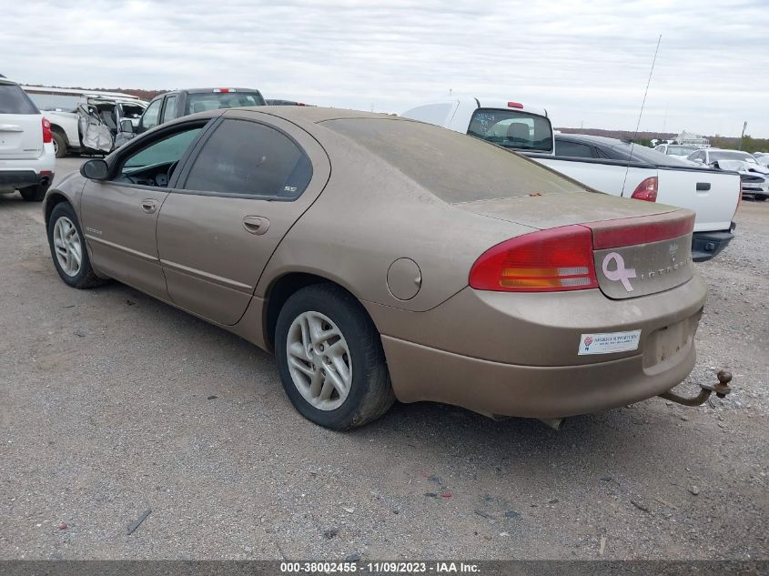 2001 Dodge Intrepid Se VIN: 2B3HD46R41H585474 Lot: 38002455