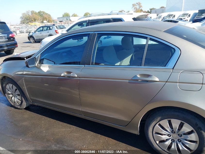 2010 Honda Accord 2.4 Lx VIN: 1HGCP2F34AA072032 Lot: 38002546