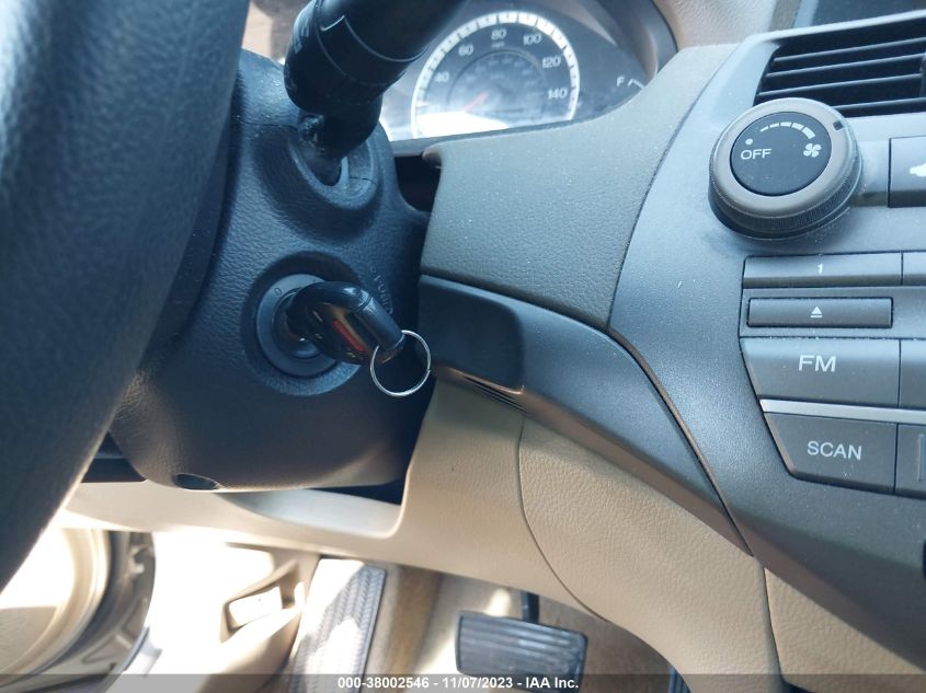 2010 Honda Accord 2.4 Lx VIN: 1HGCP2F34AA072032 Lot: 38002546