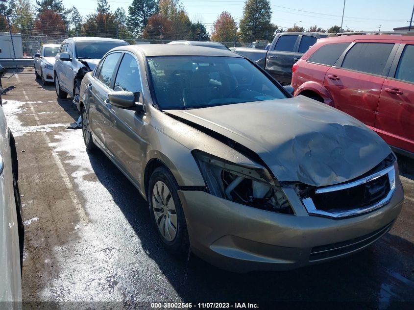 2010 Honda Accord 2.4 Lx VIN: 1HGCP2F34AA072032 Lot: 38002546