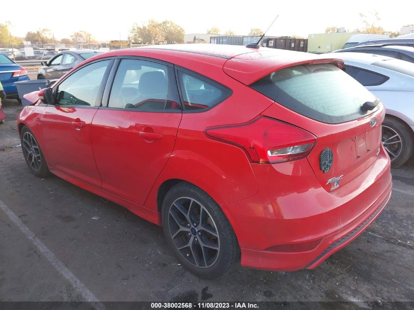 2016 Ford Focus Se VIN: 1FADP3K2XGL382291 Lot: 38002568