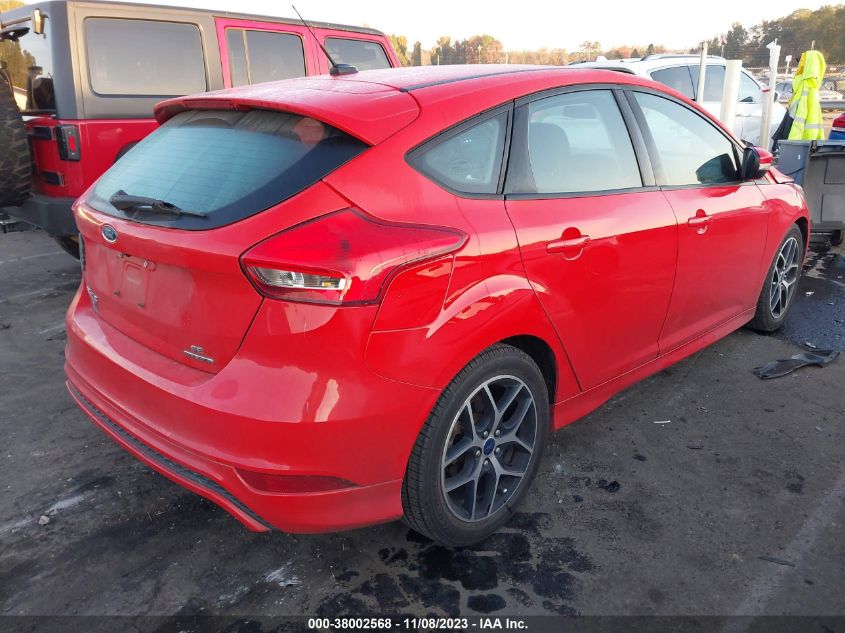 2016 Ford Focus Se VIN: 1FADP3K2XGL382291 Lot: 38002568