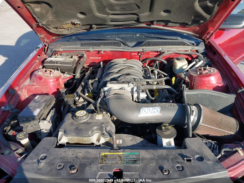 2005 Ford Mustang Gt Deluxe/Gt Premium VIN: 1ZVHT82H755146656 Lot: 38002949