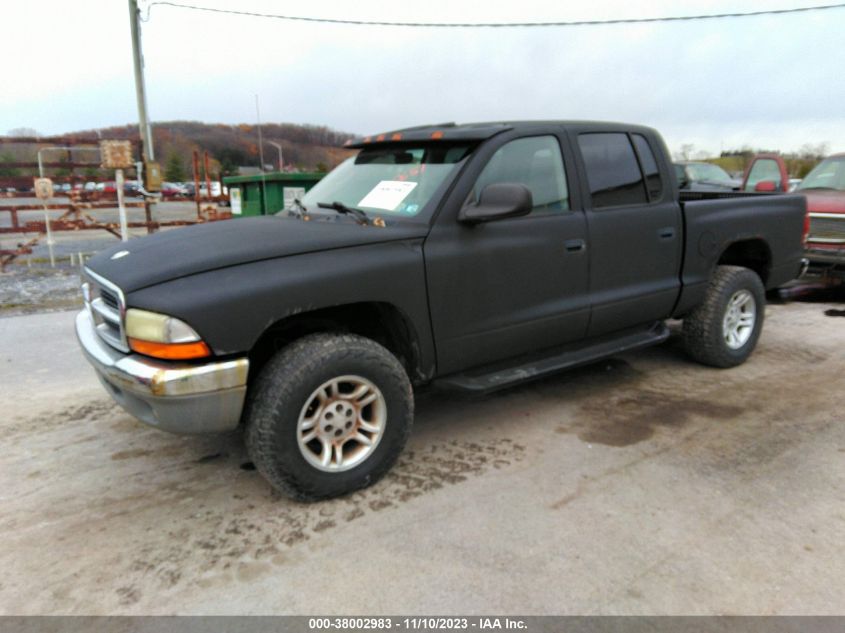 2001 Dodge Dakota Slt/Sport VIN: 1B7HG2AN31S320651 Lot: 38002983