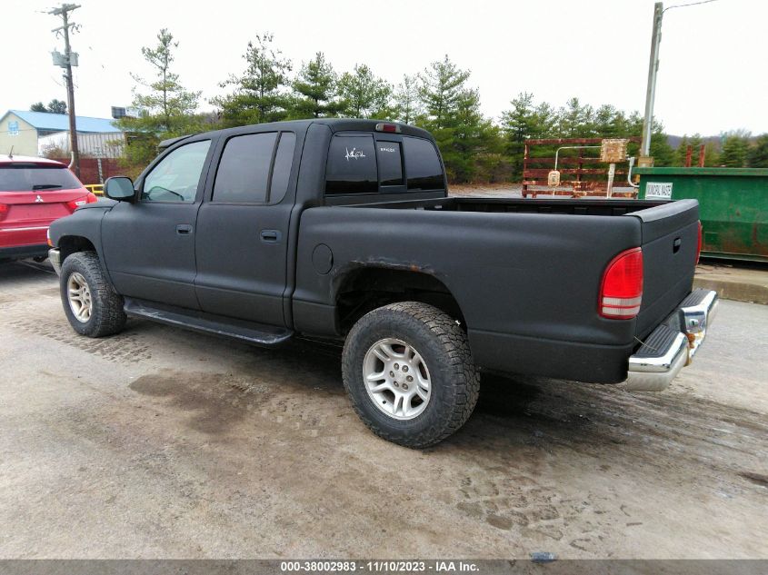 2001 Dodge Dakota Slt/Sport VIN: 1B7HG2AN31S320651 Lot: 38002983