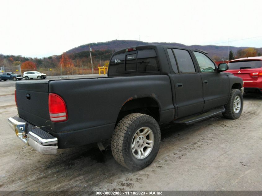 2001 Dodge Dakota Slt/Sport VIN: 1B7HG2AN31S320651 Lot: 38002983