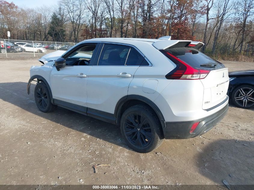 2022 Mitsubishi Eclipse Cross Le VIN: JA4ATVAA5NZ000895 Lot: 38003066