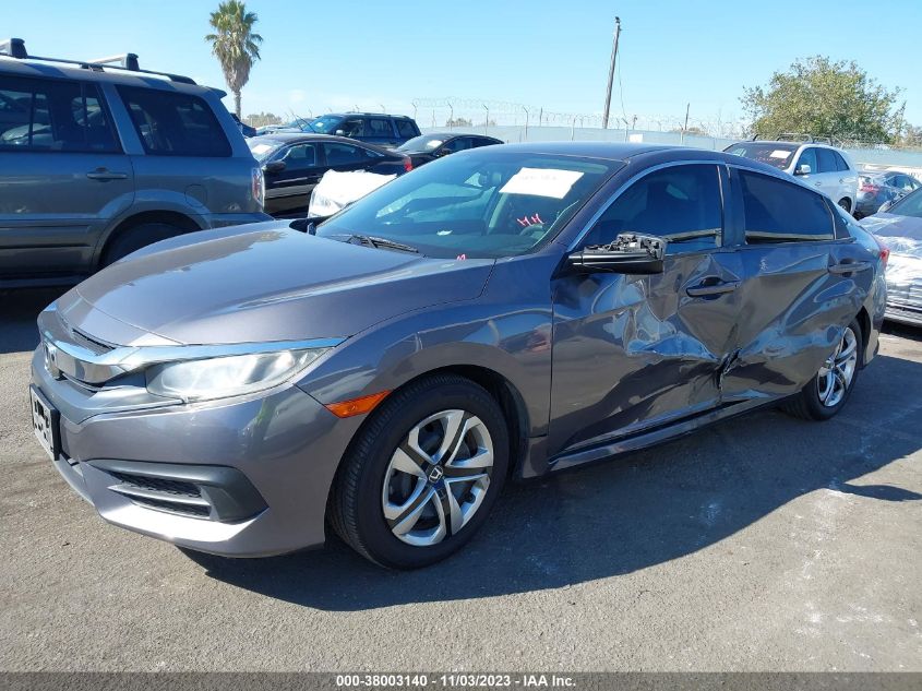 2HGFC2F57GH572285 2016 Honda Civic Lx