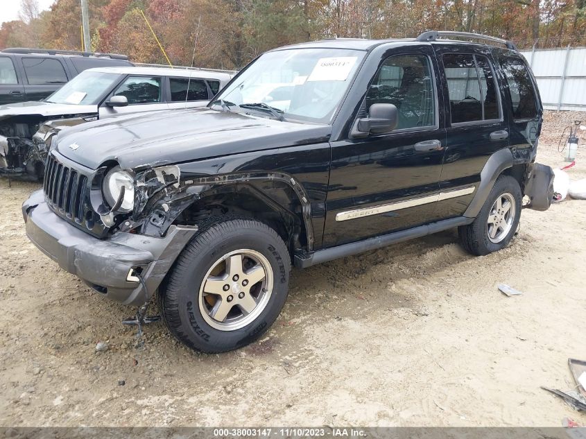 2006 Jeep Liberty Sport VIN: 1J4GK48KX6W148047 Lot: 38003147