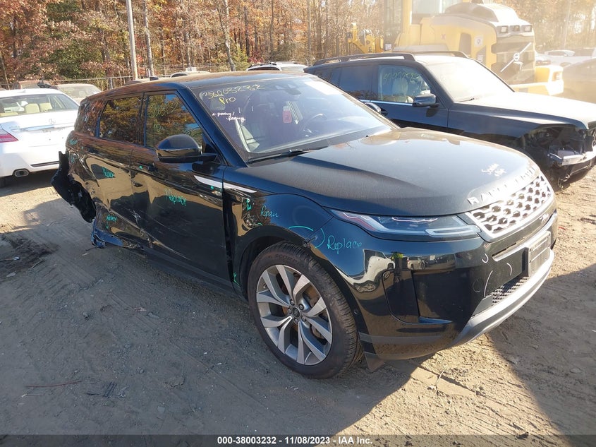 2020 Land Rover Range Rover Evoque Se VIN: SALZP2FX5LH007270 Lot: 38003232