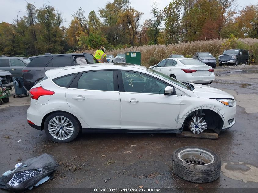 2018 Ford Focus Titanium VIN: 1FADP3N25JL252230 Lot: 38003238