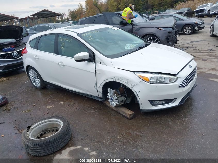 2018 Ford Focus Titanium VIN: 1FADP3N25JL252230 Lot: 38003238