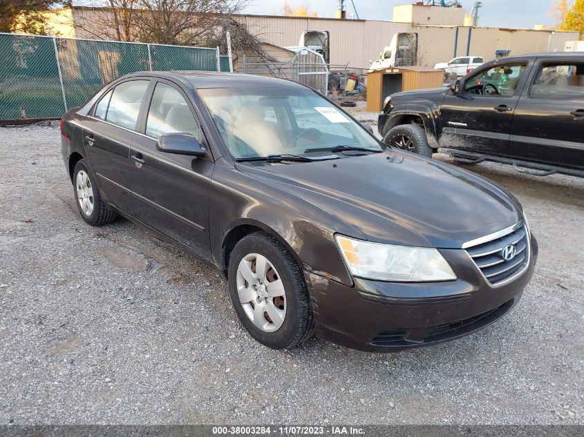 2009 Hyundai Sonata Gls VIN: 5NPET46C09H433789 Lot: 38003284