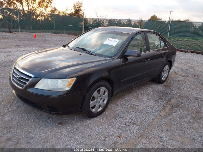 2009 Hyundai Sonata Gls VIN: 5NPET46C09H433789 Lot: 38003284