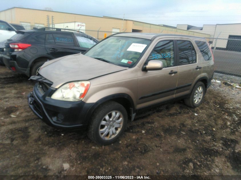 2006 Honda Cr-V Ex VIN: SHSRD78866U405152 Lot: 38003325