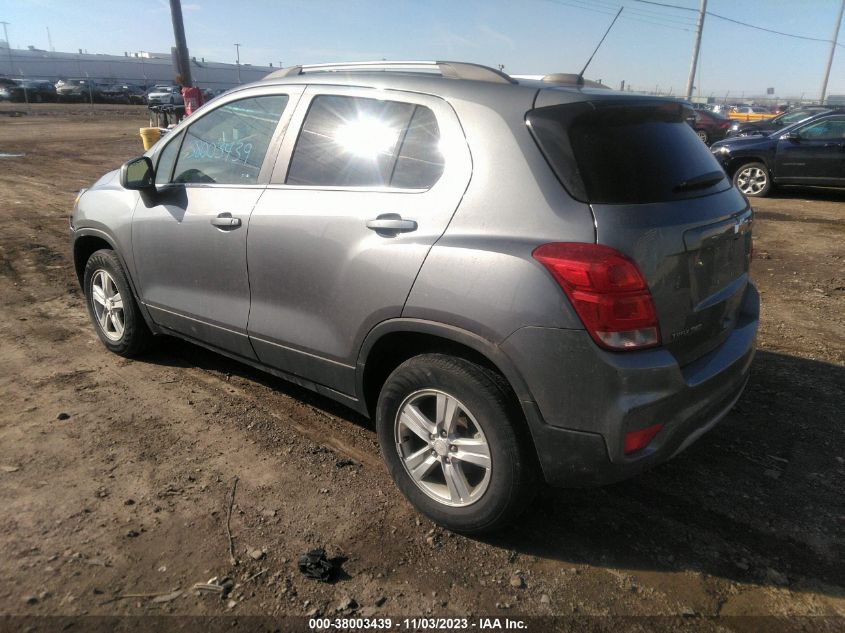 2020 Chevrolet Trax Awd Lt VIN: 3GNCJPSB2LL275059 Lot: 38003439