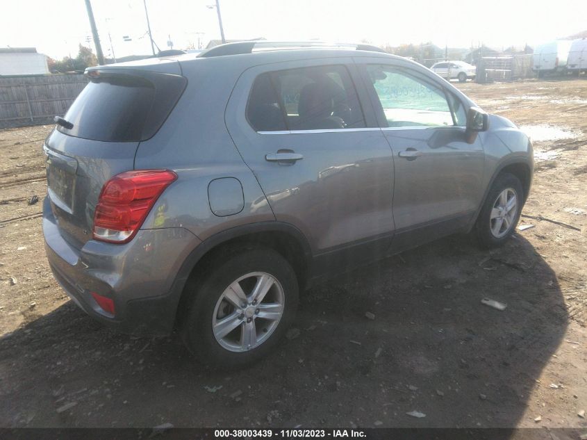 2020 Chevrolet Trax Awd Lt VIN: 3GNCJPSB2LL275059 Lot: 38003439