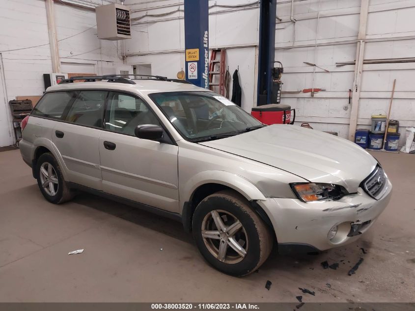 2005 Subaru Outback 2.5I VIN: 4S4BP61C257336761 Lot: 38003520