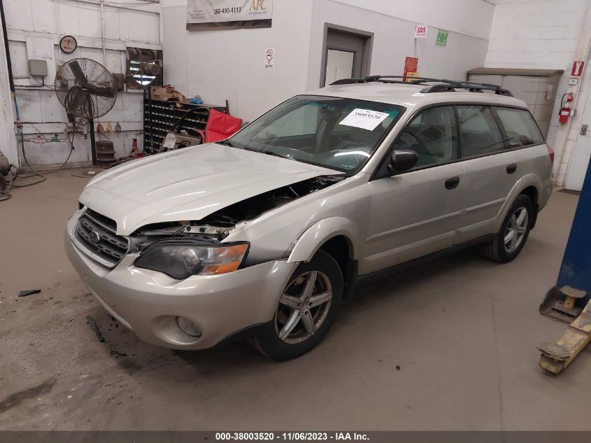 2005 Subaru Outback 2.5I VIN: 4S4BP61C257336761 Lot: 38003520