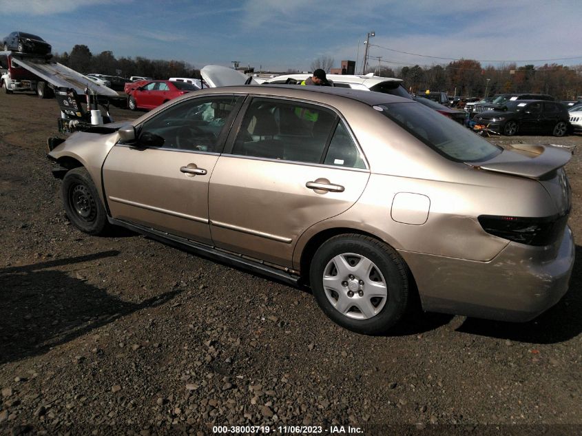 2005 Honda Accord 2.4 Lx VIN: 1HGCM56445A034146 Lot: 38003719