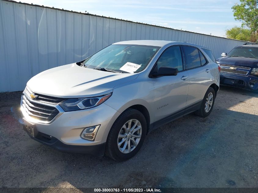 2019 Chevrolet Equinox Ls VIN: 2GNAXHEV9K6211573 Lot: 38003763