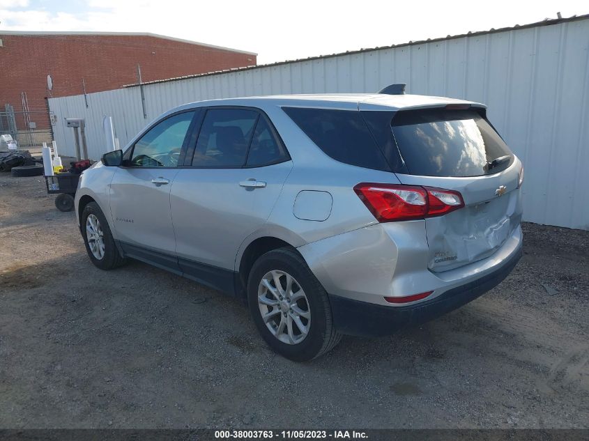 2019 Chevrolet Equinox Ls VIN: 2GNAXHEV9K6211573 Lot: 38003763