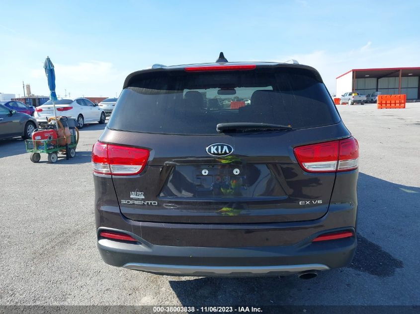 2018 Kia Sorento 3.3L Ex VIN: 5XYPH4A50JG367839 Lot: 38003838