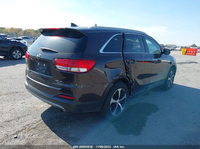 2018 Kia Sorento 3.3L Ex VIN: 5XYPH4A50JG367839 Lot: 38003838