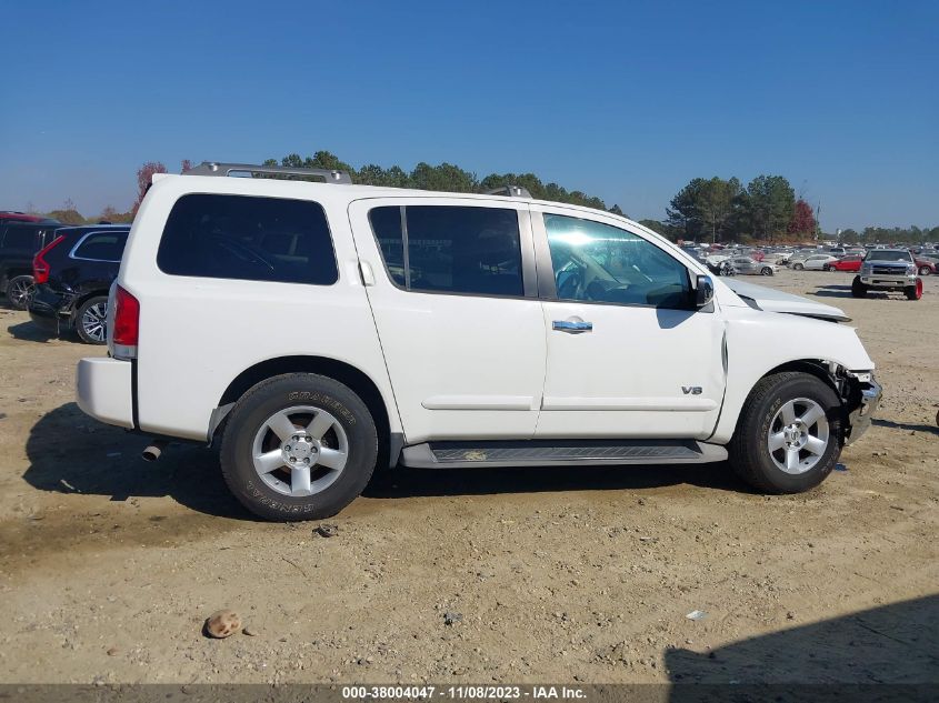 2006 Nissan Armada Se VIN: 5N1AA08A86N702525 Lot: 38004047