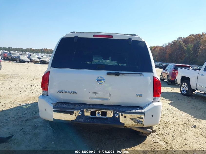 2006 Nissan Armada Se VIN: 5N1AA08A86N702525 Lot: 38004047