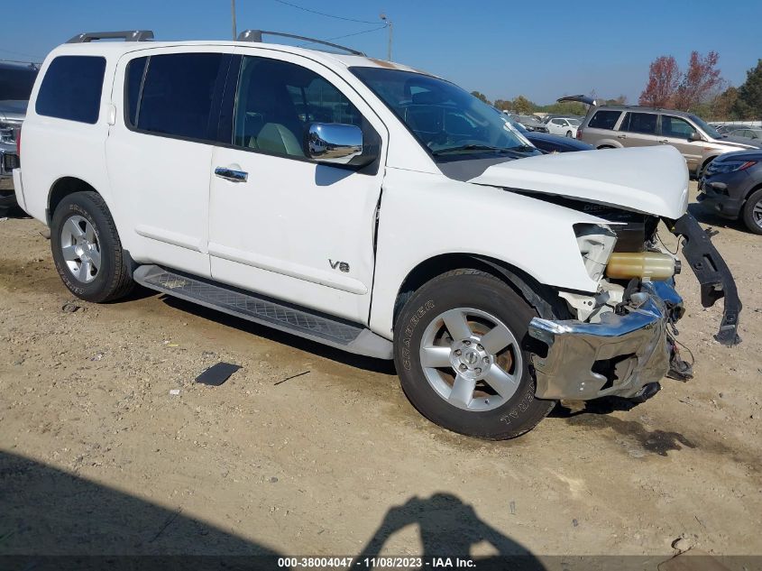 2006 Nissan Armada Se VIN: 5N1AA08A86N702525 Lot: 38004047