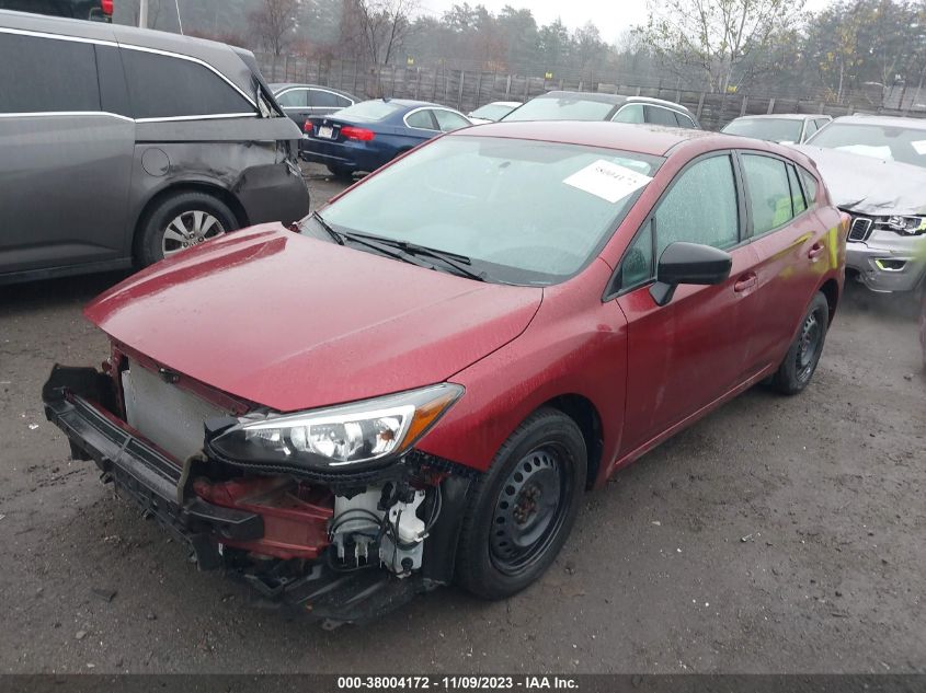 2017 Subaru Impreza 2.0I VIN: 4S3GTAA61H3710372 Lot: 38004172