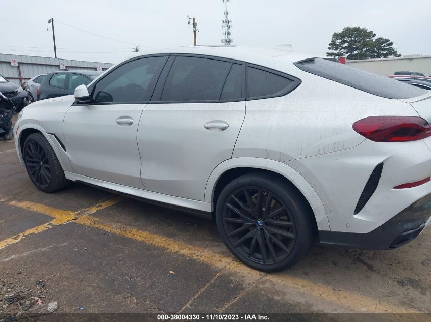 2021 BMW X6 Sdrive40I VIN: 5UXCY4C08M9E25431 Lot: 38004330